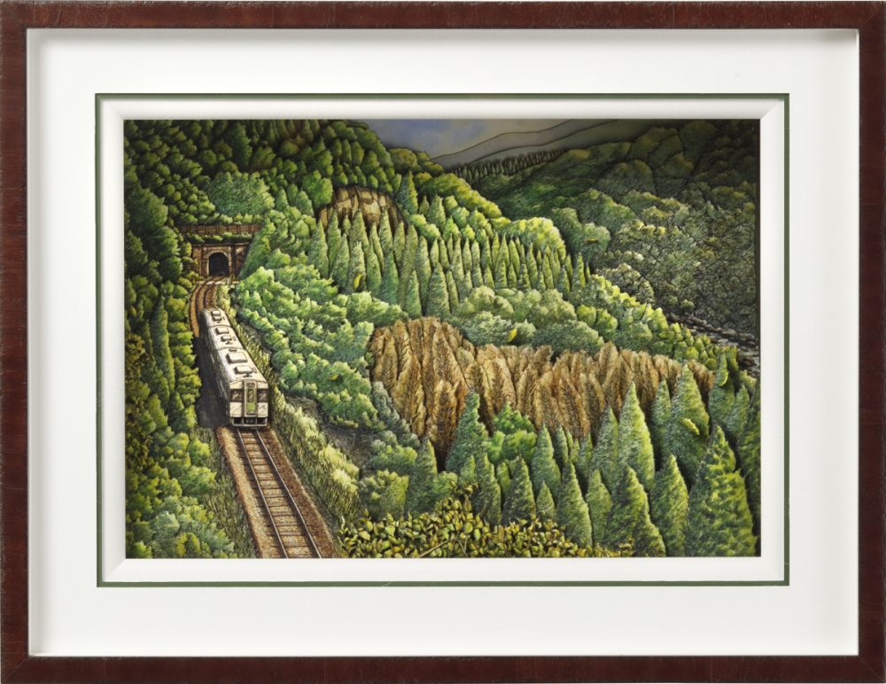 シャドーボックス 絵画 川西市】光と影の立体アート「シャドーボックス」を初公開